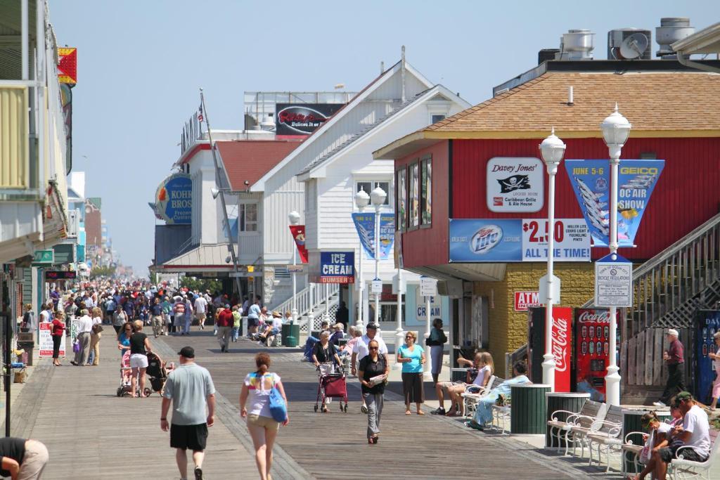 Seabonay Oceanfront Motel Ocean City Eksteriør billede